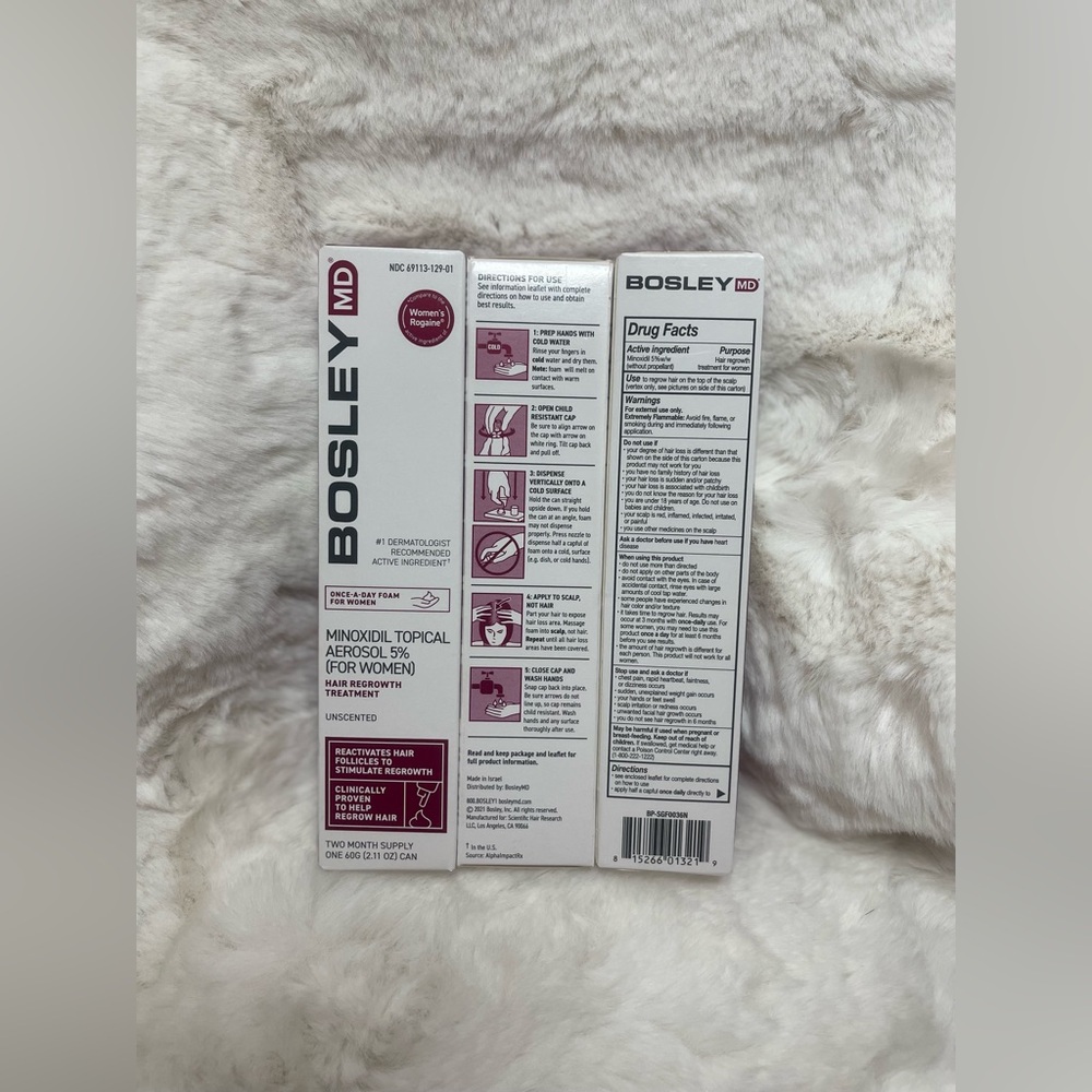 Bosley hair regrowth treatment